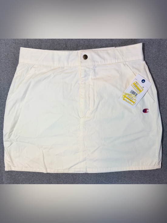 Champion Dresses & Skirts - Champion Men's Cream Flat-Front Shorts